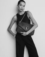 YSL Calypso Large in Grained Lambskin - Image 7